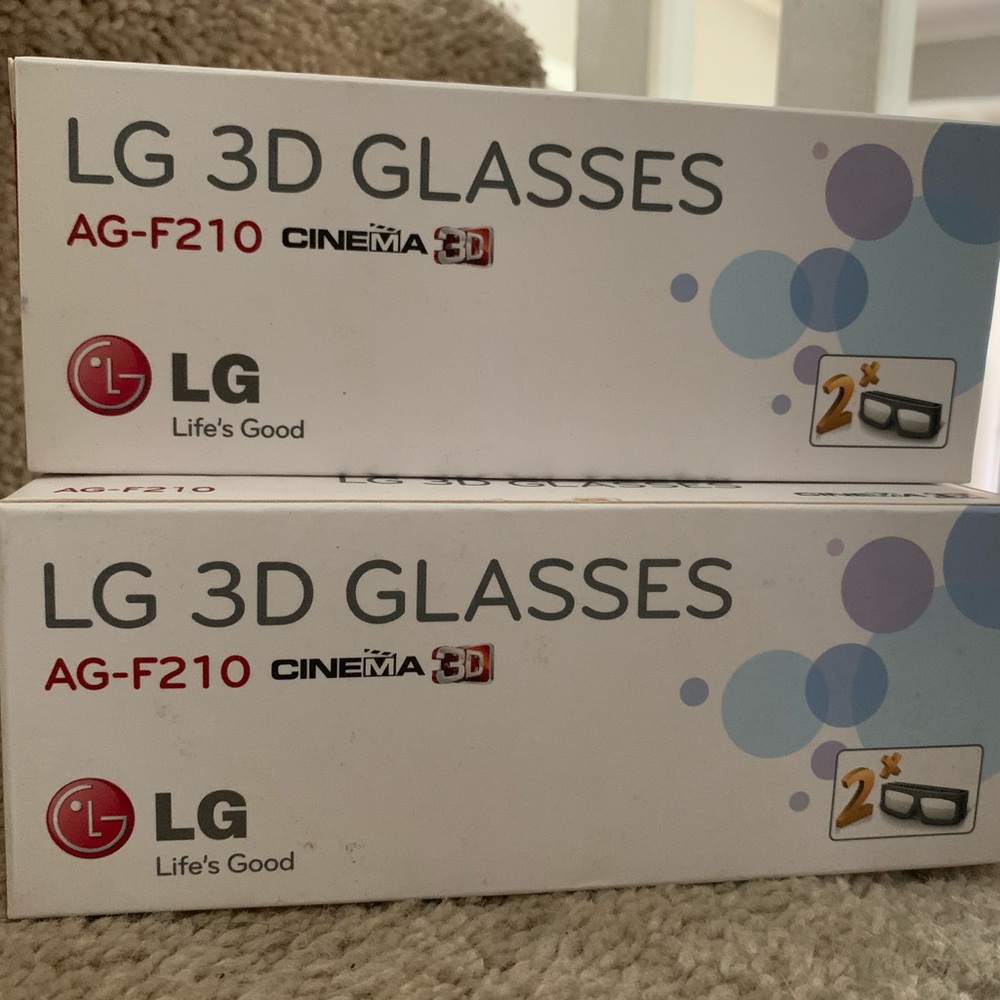 LG 3-D Glasses